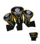 Pittsburgh Steelers Golf Club Headcovers – 3 Pack