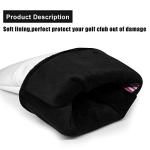 Premium Leather Golf Club Headcovers with Embroidery