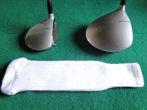 Zebra Knit Golf Club Head Covers Set