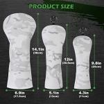Camouflage Golf Club Head Covers - 3 Pack