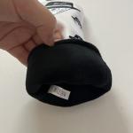 Rotatable White Leather Golf Hybrid Headcover