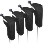 4-Pack Thick Hybrid Golf Club Headcovers Set