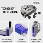 PXG Battle Ready II Hercules Putter - Right Hand