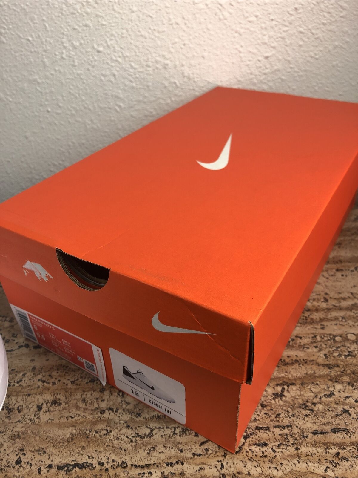 Nike Infinity G Men's Leather Golf Shoes, Size 8