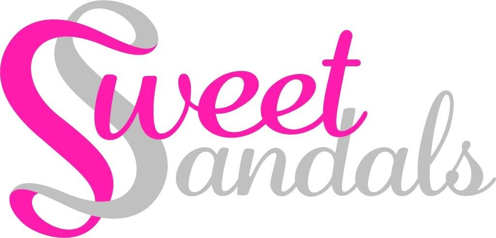 Cute Women's Golf Sandals - Black Rose Size 8