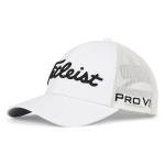 Titleist Tour Performance Mesh Golf Cap, White/Black