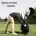 UNIHIMAL Lightweight Golf Stand Bag with Dividers