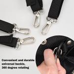 Adjustable Padded Golf Bag Strap with Hooks