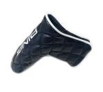 Ping Quilted Leather Black Putter Headcover