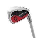 WILSON Junior Complete Golf Set - Left Hand, Red