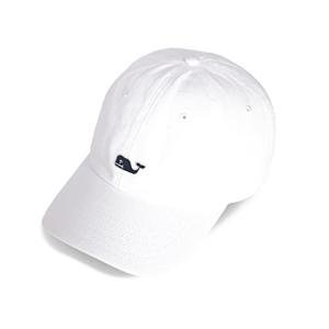 Whale Logo Baseball Hat for Men - White