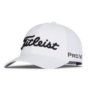 Titleist Tour Performance Golf Hat - White/Black