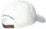 Whale Logo Baseball Hat for Men - White