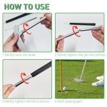 QPPKI 33" Two-Way Golf Putter Combo Set