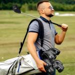 12pcs Left-Handed Synthetic Leather Golf Head Covers