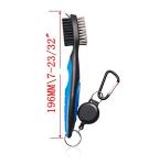 Xintan Golf Club Brush Set with Retractable Zip-line