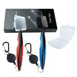 Xintan Golf Club Brush Set with Retractable Zip-line