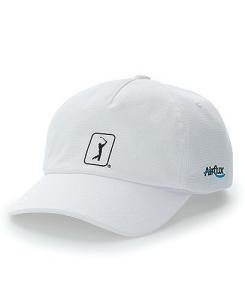 PGA TOUR Men's Bright White Mesh Golf Hat