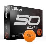 Wilson Fifty Elite Orange Golf Balls - 12 Pack