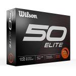 Wilson Fifty Elite Orange Golf Balls - 12 Pack