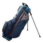 Wilson Staff Feather Golf Stand Bag - Navy/Charcoal