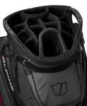 Wilson Staff Alpine Golf Cart Bag - Black/Grey