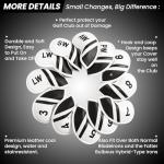 12-Pack Golf Iron Head Covers – Weatherproof Protection