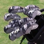 Camouflage Neoprene Golf Club Head Cover Set
