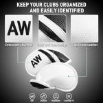 12-Pack Golf Iron Head Covers – Weatherproof Protection