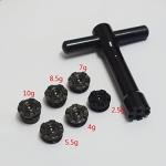 U-nique Weights Screws Kit with Wrench for Golf