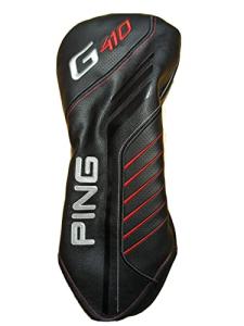 PING G410 Black Leather Driver Headcover