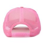 DALIX Two Tone Pink and White Trucker Hat