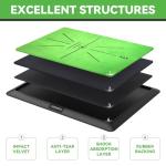 COSPORTIC Golf Swing Path Training Hitting Mat