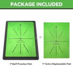 COSPORTIC Golf Swing Path Training Hitting Mat