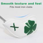 Leather Golf Iron Covers Set - 10pcs White