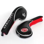 12-Piece Golf Putter Head Covers Set - Black & Red