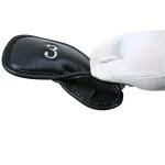 12pcs Thick Synthetic Leather Golf Iron Head Covers