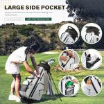 Lightweight UNIHIMAL Golf Stand Bag with 7 Dividers