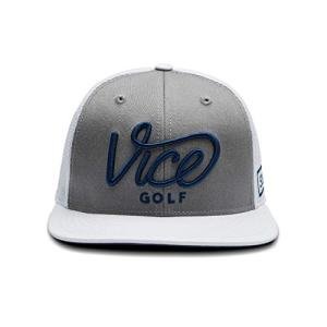 Vice Golf Squad Cap - Navy and Grey Unisex