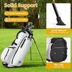 Lightweight 14 Way Golf Stand Bag with Padded Straps