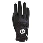 Zero Friction Men's Cabretta Elite Golf Gloves, Black