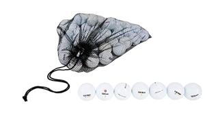 Wilson Golf Balls 48 Pack - Recycled Mix for Practice