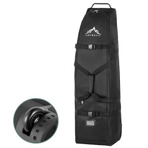 Durable Soft-Sided Golf Travel Bag with Wheels