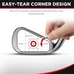 IJEKER Golf Impact Tape - 156 High-Res Stickers