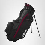 Wilson Feather Stand Bag - Black, Grey, Red
