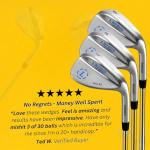 Lazrus Golf Premium Forged Wedge Set - 52, 56, 60 Degrees