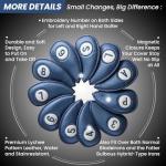 FINGER TEN 11-Pack Magnetic Golf Iron Covers