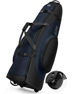 OutdoorMaster Golf Club Travel Bag with Wheels - Blue