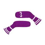 Scott Edward 10-Pack Purple Golf Club Covers