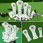 Vintage Style Golf Headcovers Set for All Clubs